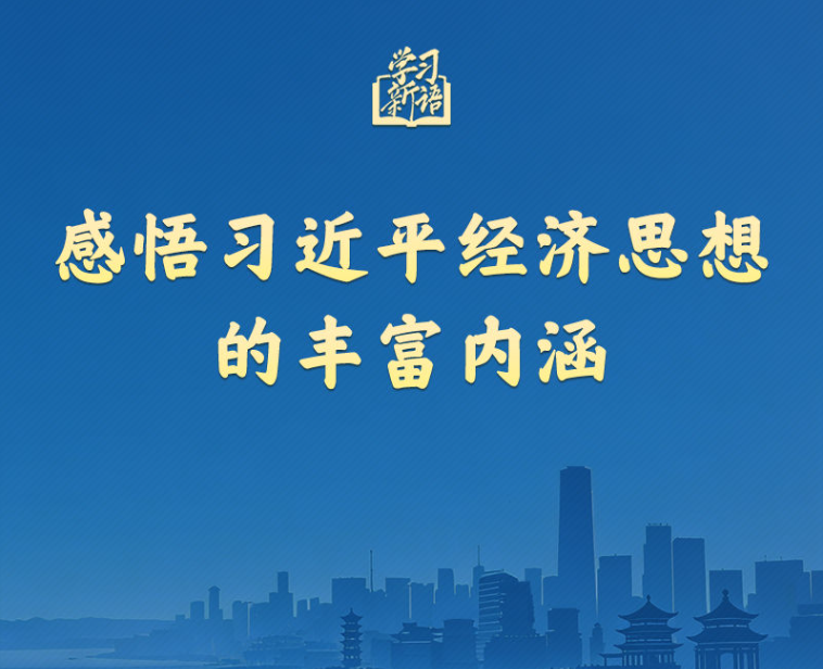 学习新语丨感悟习近平经济思想的丰富内涵
