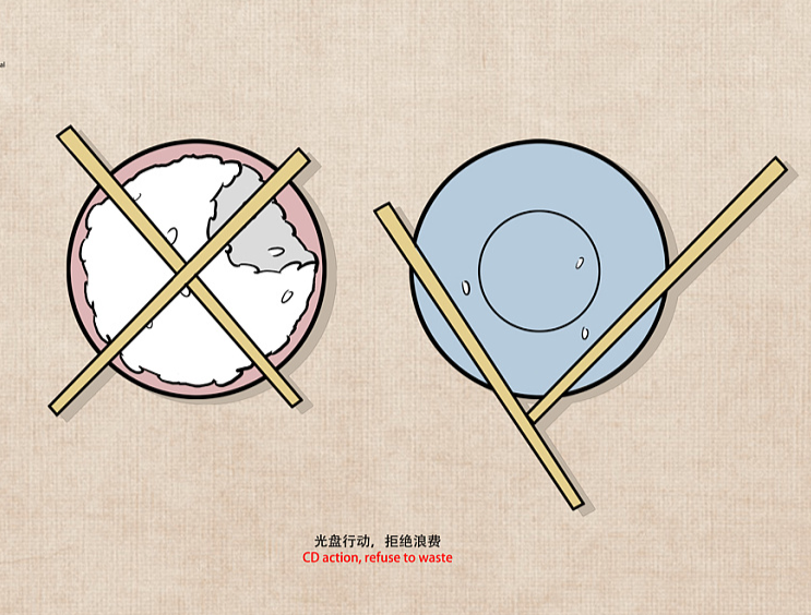 别让盛宴变"剩宴"、让光盘行动点亮文明用餐的人间烟火