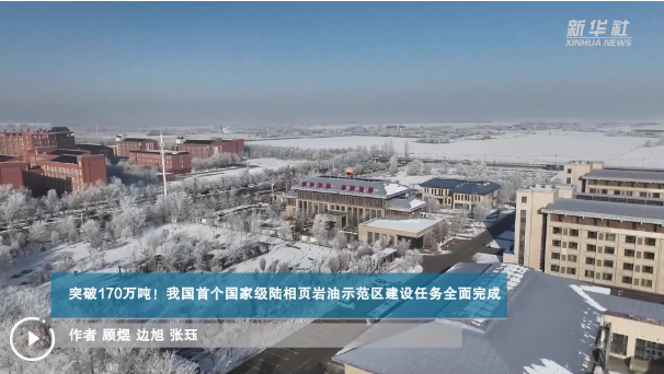 我国首个国家级陆相页岩油示范区建设任务全面完成