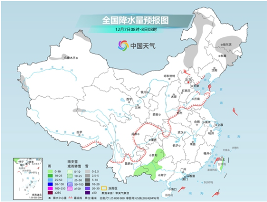 全国大部晴朗干燥模式持续 未来一周两股冷空气先后制造降温