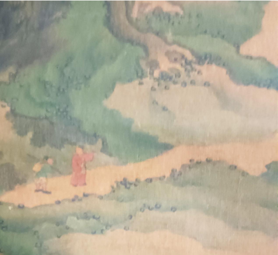 仇英名作《青山绿水》介绍