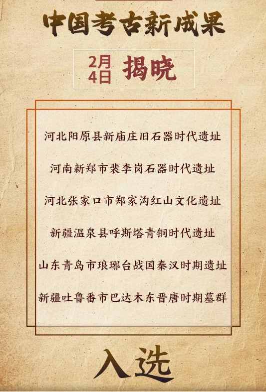 “2025年中国考古新成果”揭晓