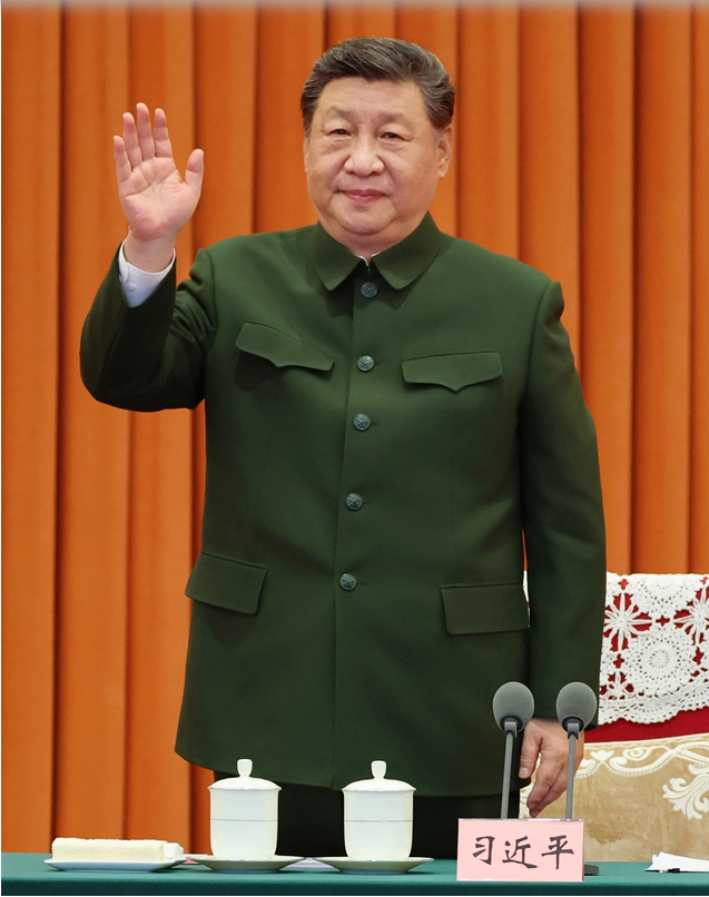 习近平春节前夕慰问部队 向全体人民解放军指战员武警部队官兵军队文职人员预备役人员和民兵致以新春祝福