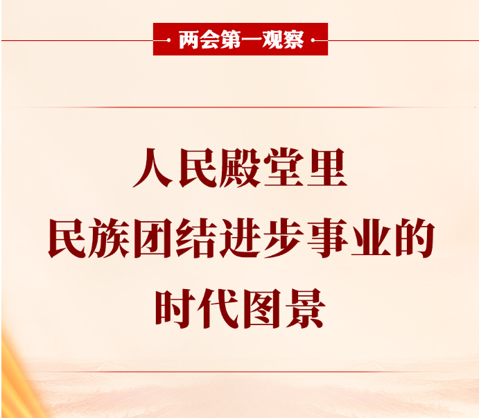 两会第一观察丨人民殿堂里，民族团结进步事业的时代图景