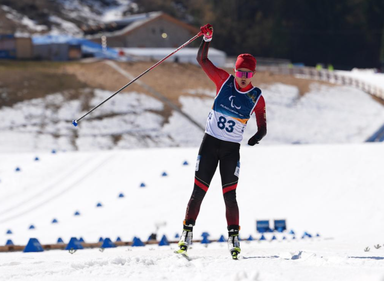 蔡佳云夺得米兰冬残奥会中国代表团首金
