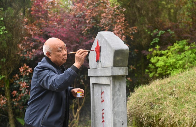 我在现场丨追寻湘江战役红军烈士英灵的守护者