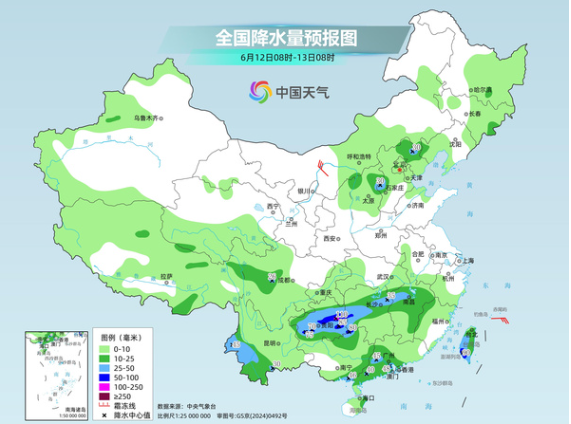  南方将进入强降雨集中期 华北东北等地多雷雨
