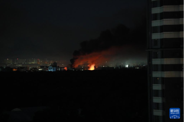  乌克兰首都基辅遭空袭　强烈爆炸声持续响起