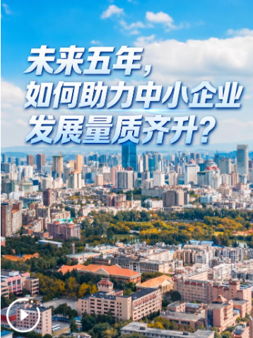 我们的“十五五”丨未来五年，如何助力中小企业发展量质齐升？