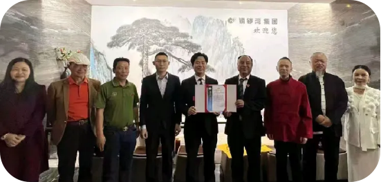 曹晴华携团会晤铜锣湾集团陈智主席&中医一家人与铜锣湾集团锚定中医药出海新征程