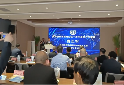 丝路十年铸辉煌，携手奋进启新程——联合国世界丝路论坛十周年全球合作盛典隆重举行
