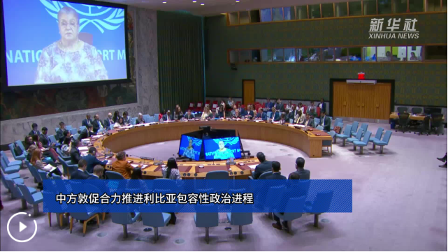 中国常驻联合国副代表孙磊18日在安理会利比亚问题公开会上发言，敦促合力推进利比亚包容性政治进程。