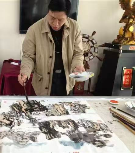 写得越山作隐庐  ——书画家赵夫生的会稽山水情怀解析