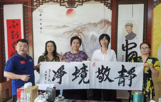 顾客集品牌俱乐部神一针迎来红色文化根据地井冈山客人到访&赣风文化传播&惠成商业顶层推介